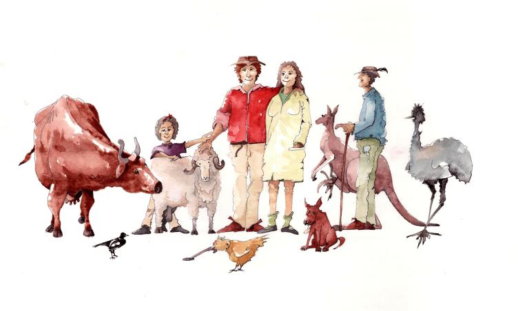 Jen Cowley Grandpa's Hat Book